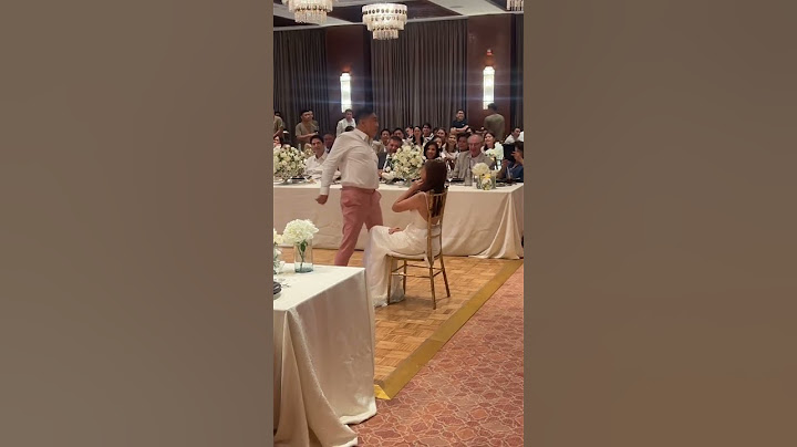 Sayaw Ni Jose Manalo Para Sa Kanyang Asawang Si Mergene Maraman | Jose & Mergene Weddding | PT