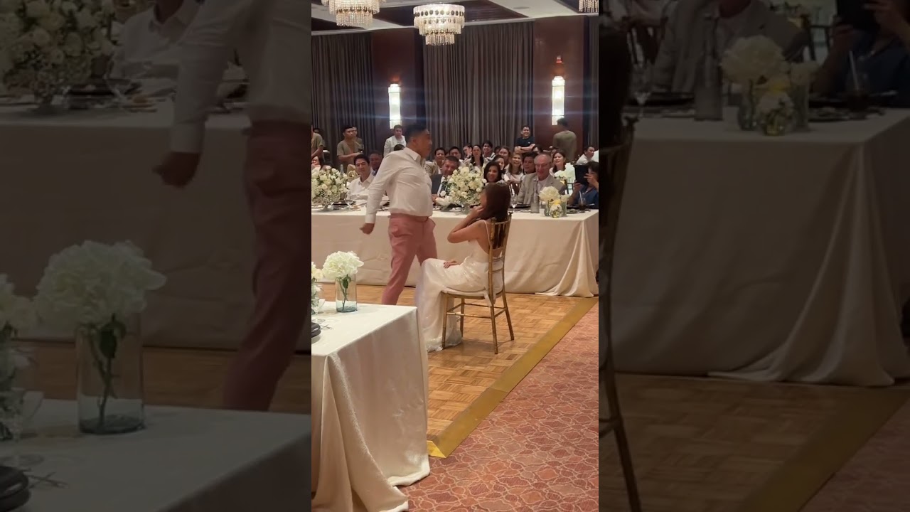 Sayaw Ni Jose Manalo Para Sa Kanyang Asawang Si Mergene Maraman | Jose & Mergene Weddding | PT