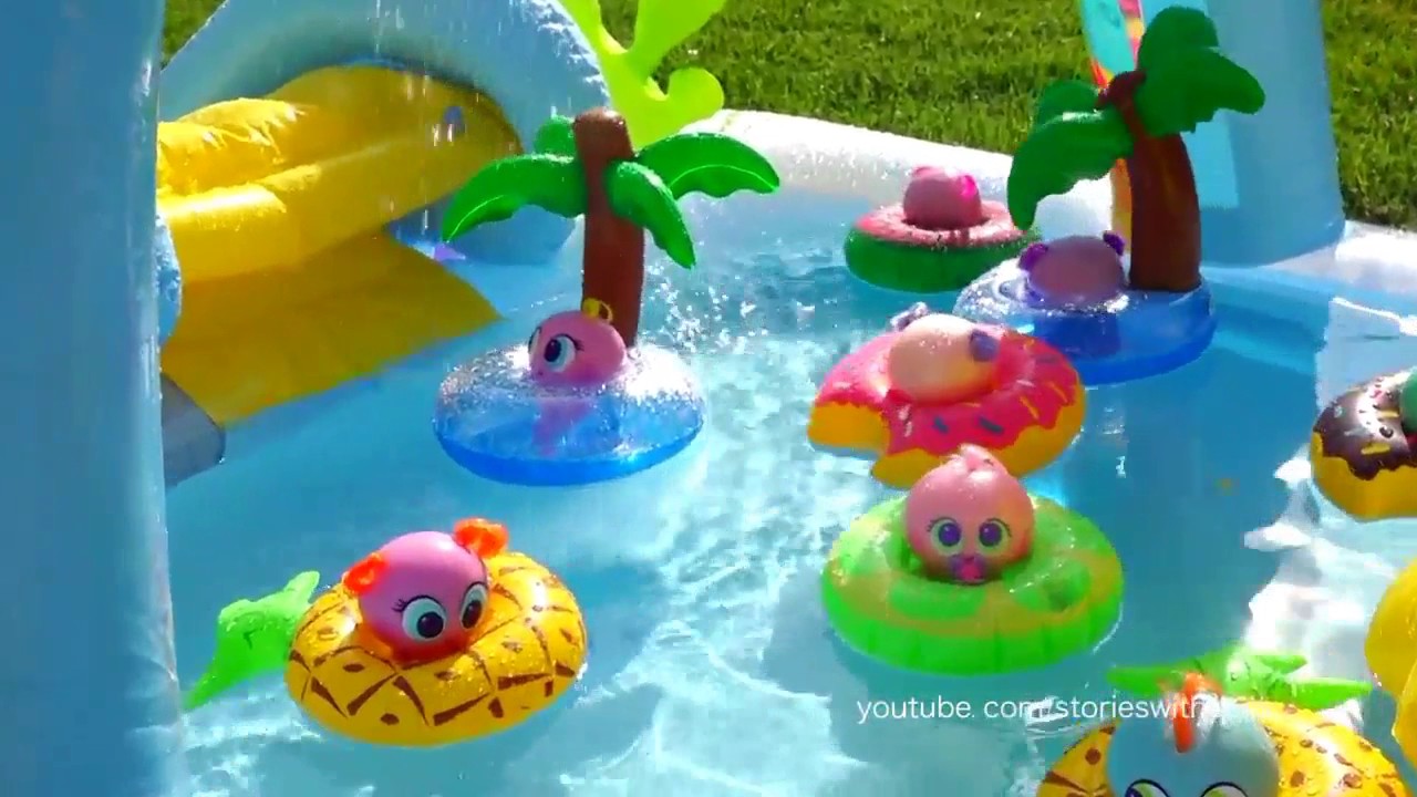 Fun Toys at the Swimming Pool, Park, Toys For Kids1 YouTube