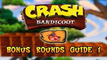 Crash Bandicoot | How to break ALL boxes in EVERY bonus round #1/3 | First Island