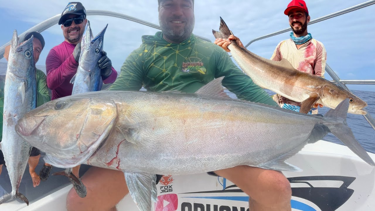 TEM GENTE QUE NÃO ACREDITA QUE ESSA PESCARIA É POSSÍVEL! ALTO MAR ARACAJU-SE 🎣🌊