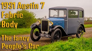 1931 Austin 7 fabric body  the posh peoples car