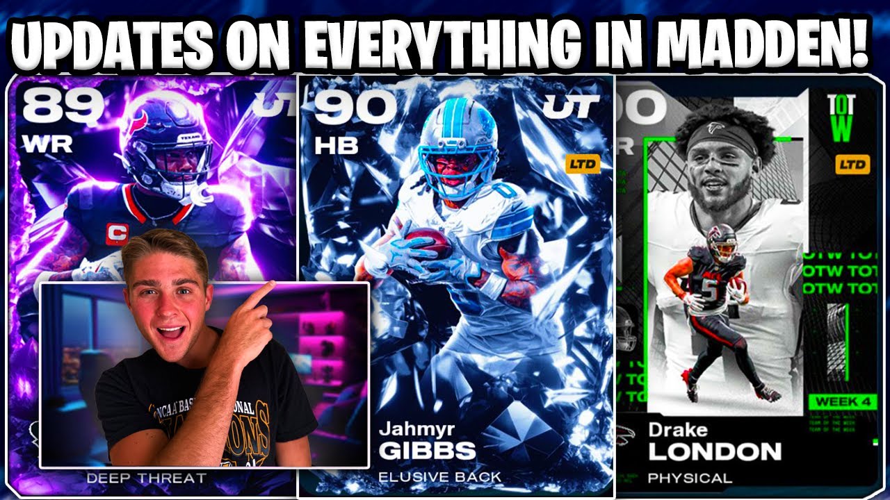 ОБНОВЛЕНИЯ ПО ВСЕМ НОВОСТЯМ MADDEN 26! КРИСТАЛЛЫ + ОБЩИЕ НОВОСТИ ЗА 4 НЕДЕЛЮ! ОБЩИЙ ПРИРОСТ + МНО...