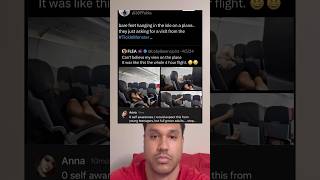 Bare Feet Hanging In The Isle On A Plane.. They Just Asking For A Visit From The ..