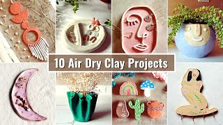 10 Air Dry Clay Beginner Friendly Tutorials | home decor