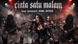 CINTA SATU MALAM COVER METALCORE | KING JOCKER beserta lirik