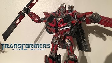 SENTINEL PRIME || Custom Transformers: DOTM Leader Class Sentinel Prime Review