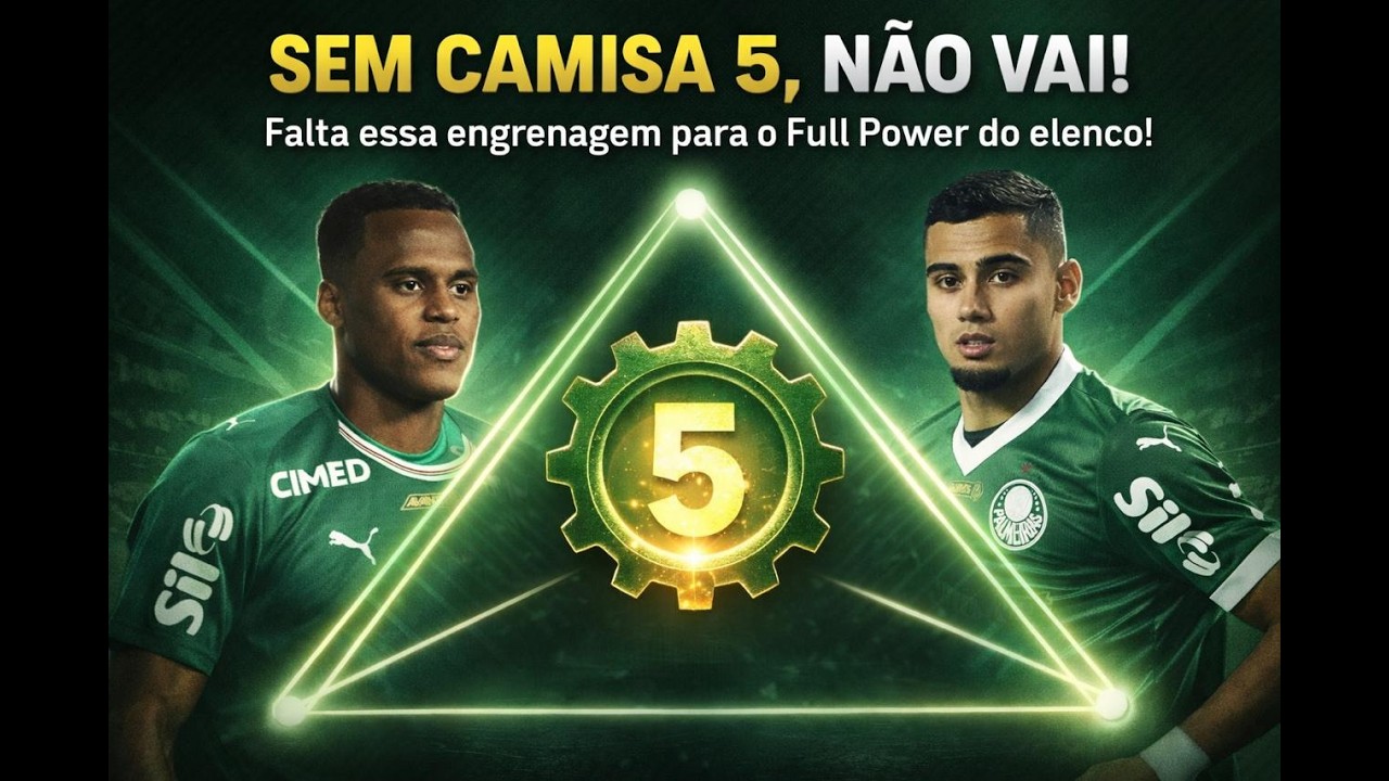 Palmeiras está vencendo… mas sem camisa 5 não briga por tudo #palmeiras #verdão #futebol #noticias