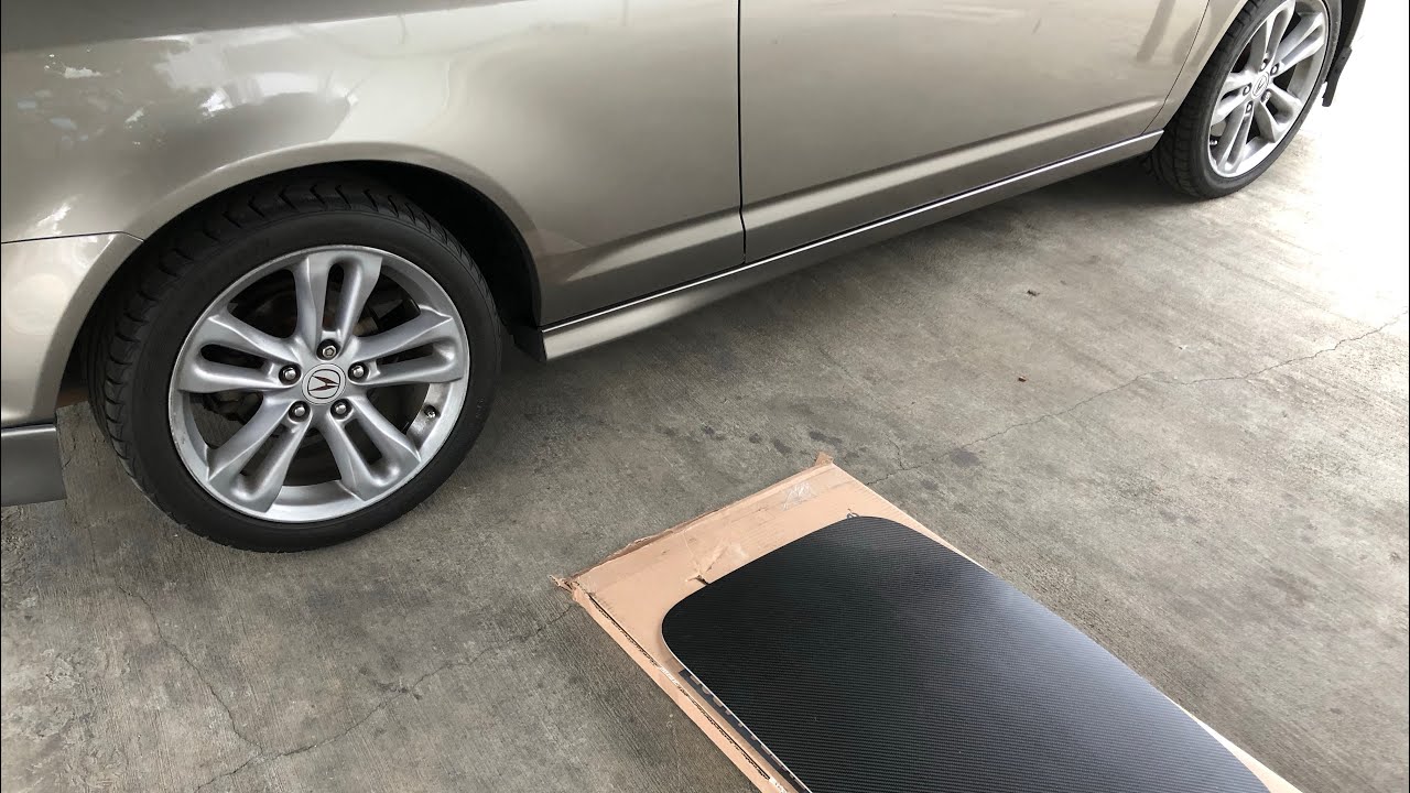 Acura RSX sunroof delete part 1 YouTube