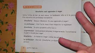 كتاب الانشطة للغة الفرنسية السنة الرابعة ابتدائي الصفحة 86 87