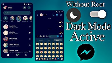 Enable Dark Mode🌙Enable Messenger Dark Mode On Any Android