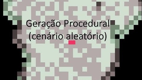Construct 2 Geração Procedural (cenário aleatório)