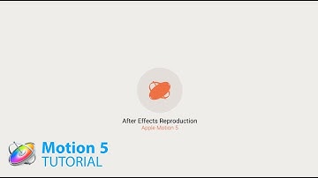 Apple Motion 5: Project File Guide for Logo Reproduction No.9