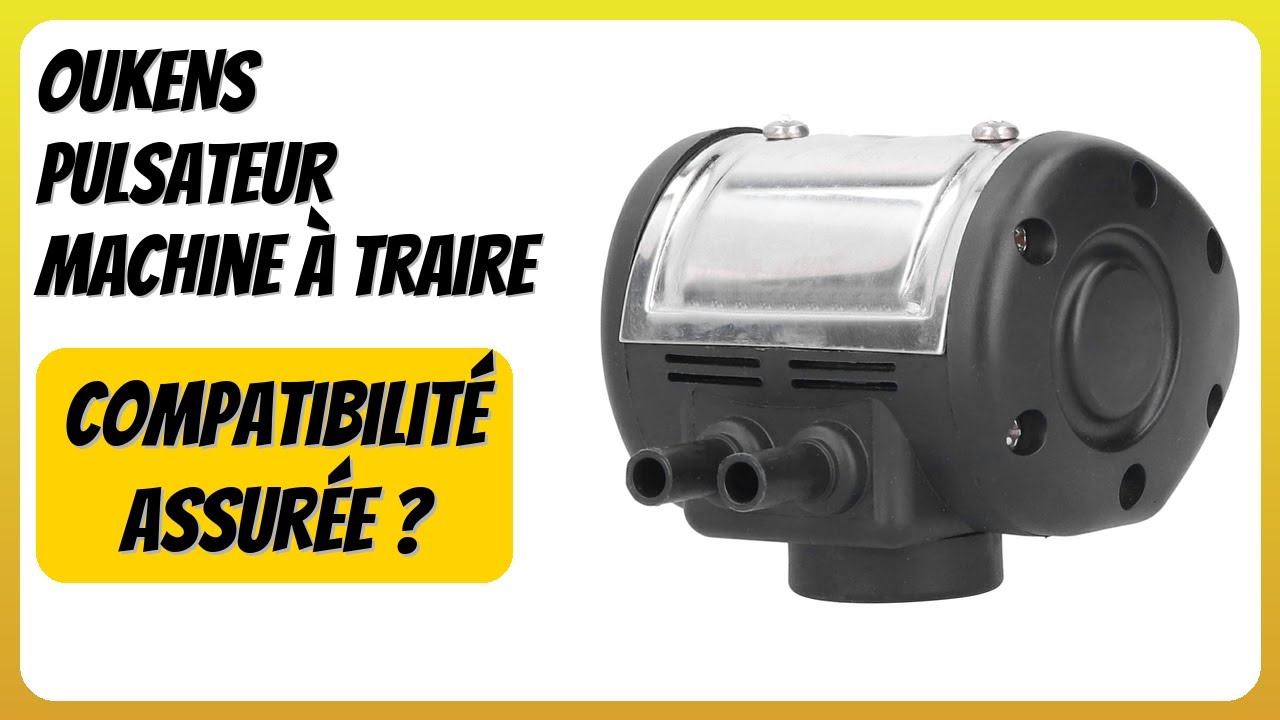 AVIS (2026): OUKENS Pulsateur Machine à traire. DÉTAILS