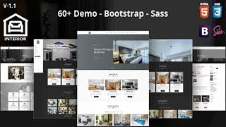 Interior – Modern Design HTML Template | Themeforest Website Templates and Themes