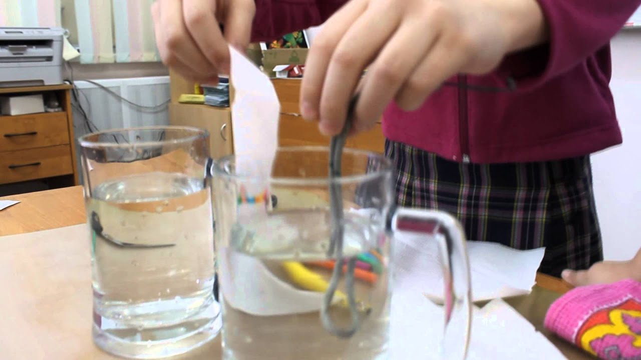 Может ли вода течь вверх проект