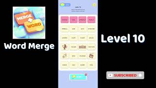 Famous 🧠 Word Merge Level 10 Answers | Step-by-Step Guide 🔠 | Go Answer Profile