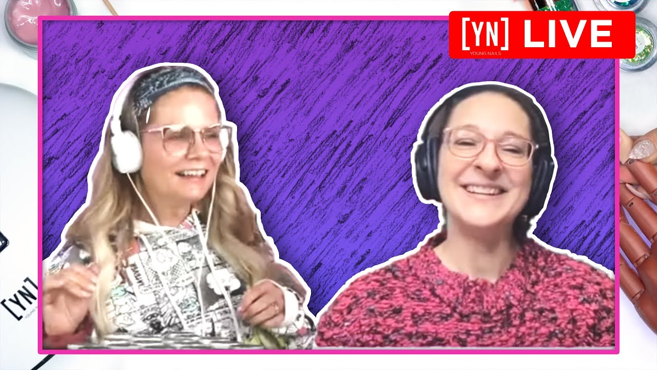 Young Nails Live: Answering Nail Questions, Mixing Custom Glitters