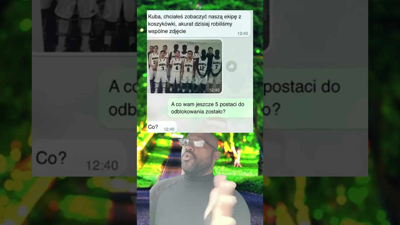 Kiedy pokazujesz zdjęcie drużyny, a kolega myśli, że to lobby w NBA 2K #shorts #memy #śmieszne