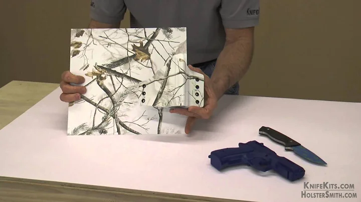 KYDEX® Sheet - Realtree AP® Snow Camo by CKK