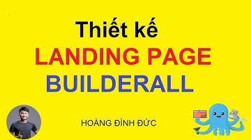 Thiết kế website Builderall - 2 Xây dựng web landing page với builderall