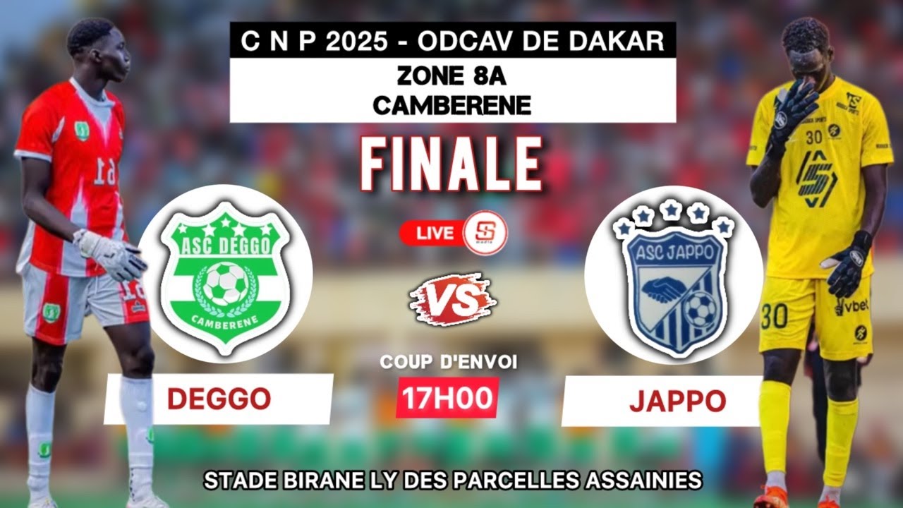 🔴 EN DIRECT | DEGGO vs JAPPO – Finale Zone 8A Camberene | CNP 2025