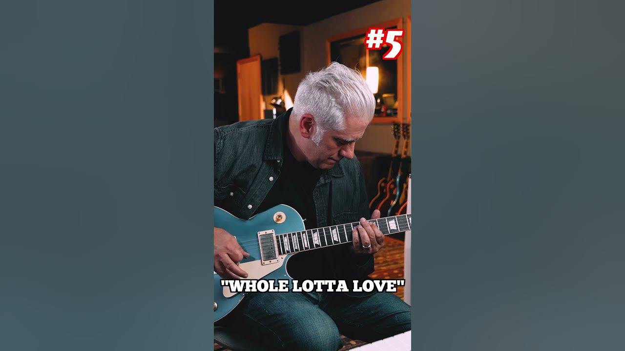 Top 10 Led Zeppelin Riffs #ledzeppelin #jimmypage #shorts