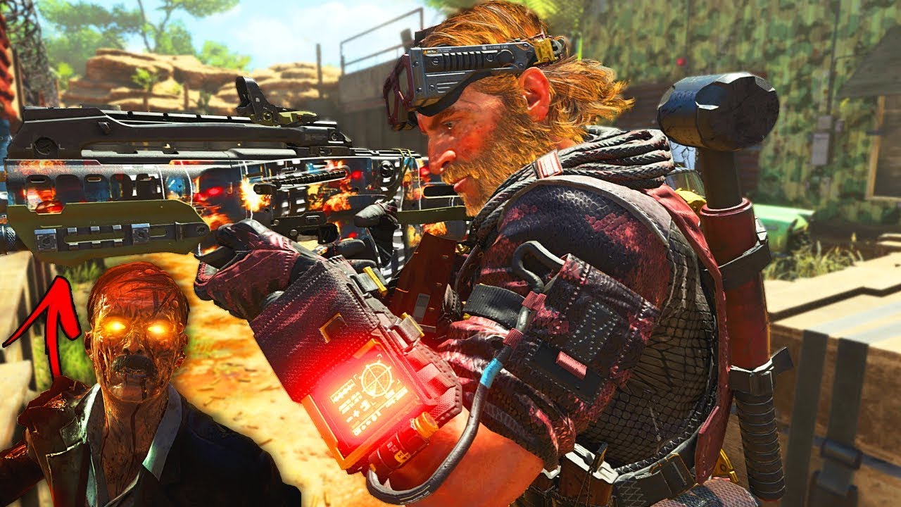 the ZOMBIES Reactive Camo 💀 (Black Ops 4 Death Reel Camo)