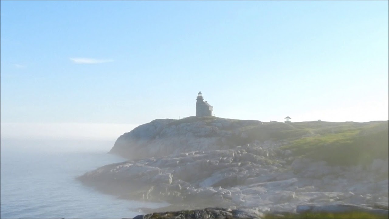 Latarnia Rose Blanche ,Lighthouse Rose Blanche w Newfoundland