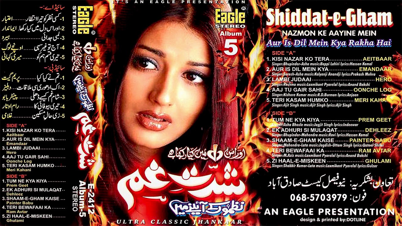 Shiddat E Gham Album 5  Eagle Ultra Classic Jhankar  Nazmon Ke Aayine Mein  PMC Records