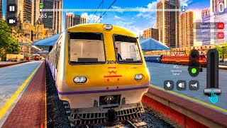 Indian Local Train Sim Gameplay 🚆 | Mumbai Local Train Simulator games - Android Gameplay screenshot 1