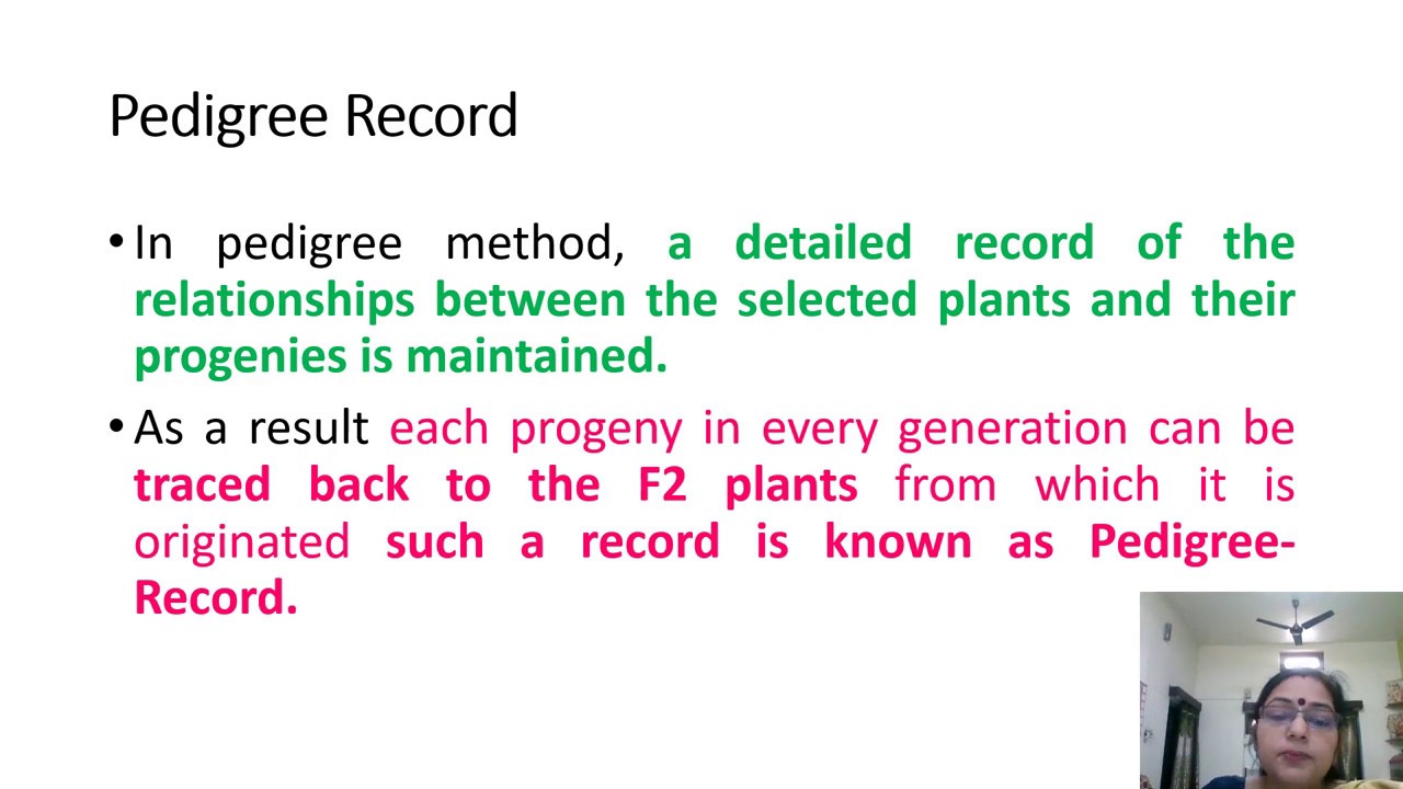 Pedigree Method - YouTube