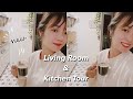 【Room Tour】初めてのキッチン＆リビングダイニング🌿(IKEA.ZARA homeなどナチュラルインテリア)【ルームツアー】