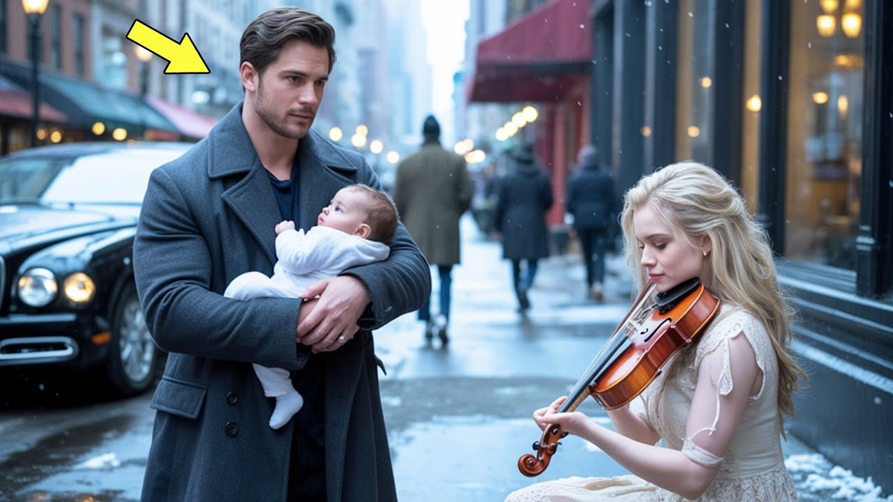 Alle Ignorierten Sie… Bis Ein Millionär Mit Baby Anhielt Und Ihr Etwas Lebensveränderndes Sagte…