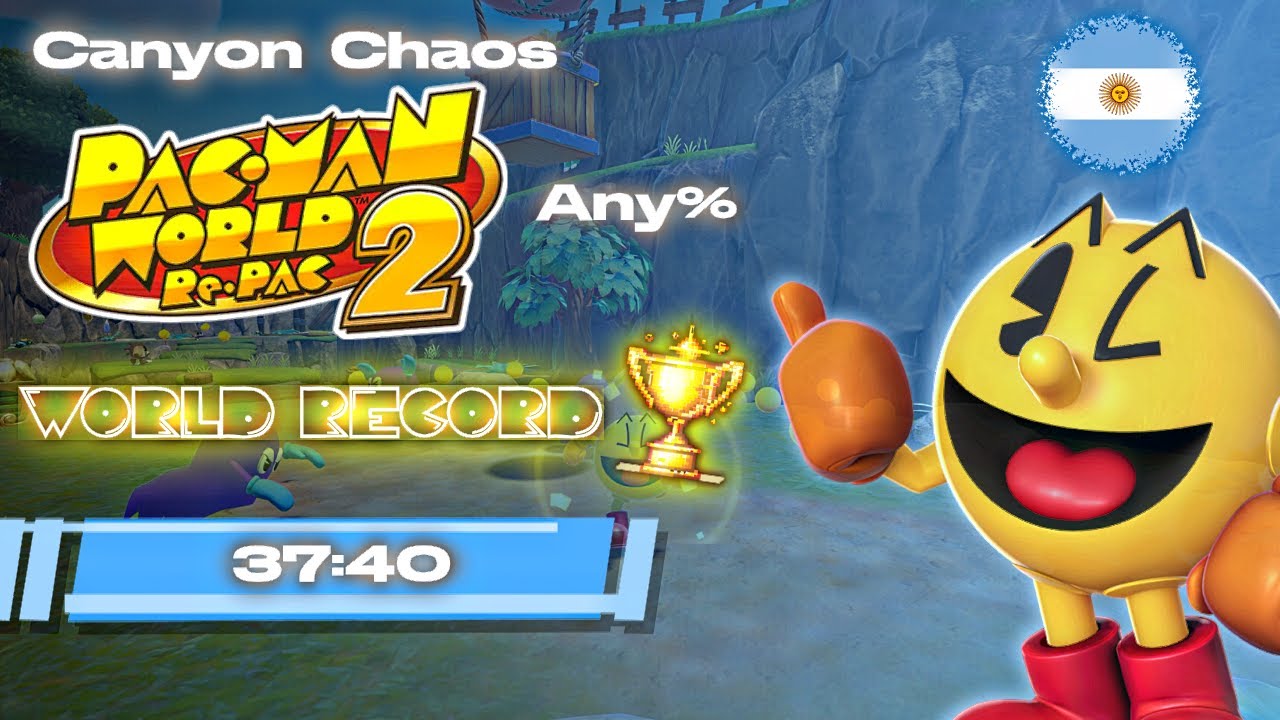 [World Record] [37:40] Pac-Man World 2 Re-Pac - Canyon Chaos - Any ...