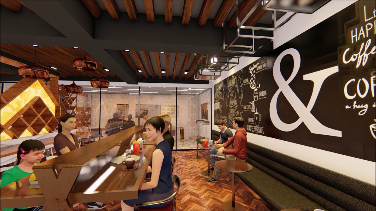 Lumion 8.0 Interior Animation of a Restaurant