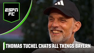 Thomas Tuchel FULL INTERVIEW: Working with Kane, Bundesliga title race, Sane, UCL & more! | ESPN FC