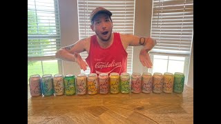 Power Ranking 14 La Croix Sparkling Waters!!! First Time Ever Trying Sparkling Water!!