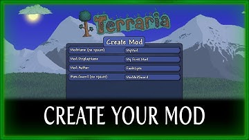 CREATING YOUR MOD - LESSON 01 - TERRARIA MODDING MASTER CLASS