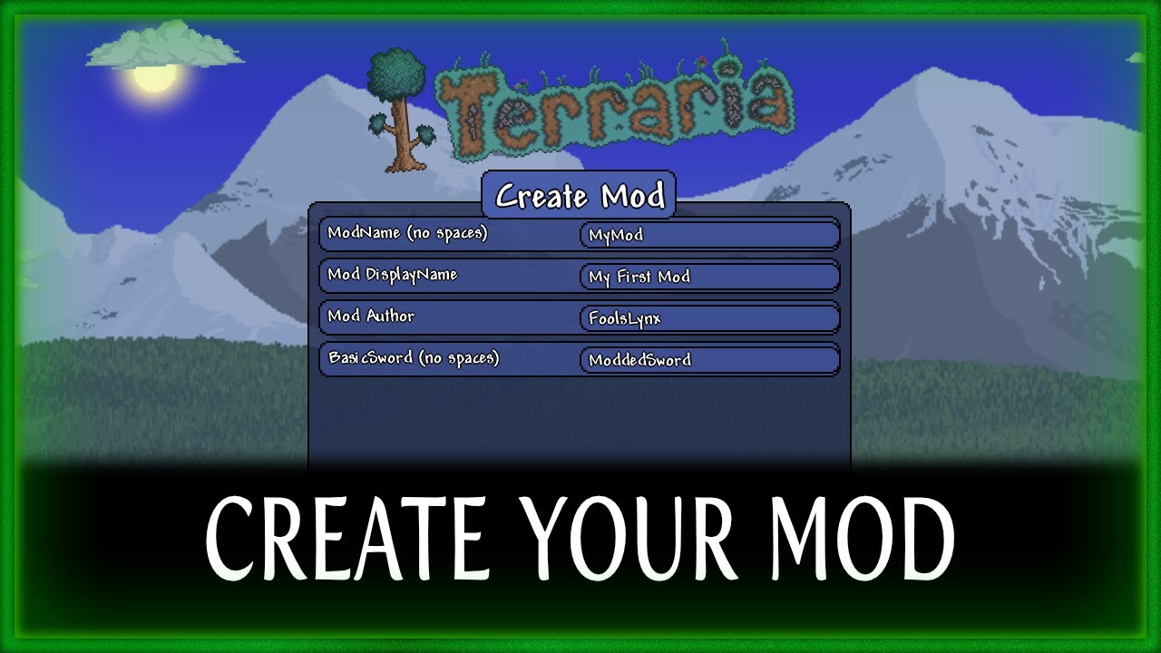 how to terraria mods