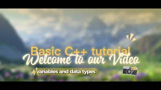Variables and Data Types