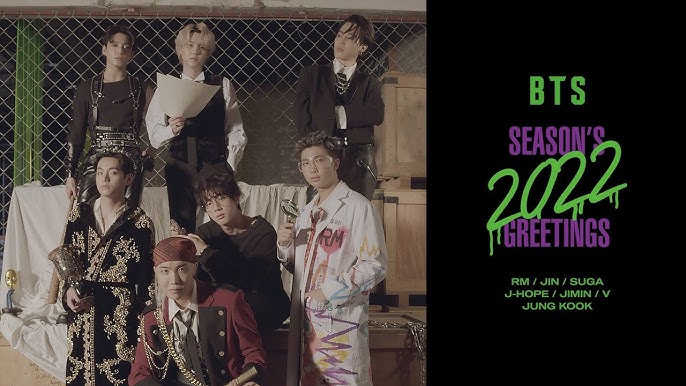 BTS - Carte transparente JIMIN (2021 SEASON'S GREETINGS / TYPE D) -   - MUSICA