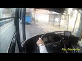 148-as Busz. ARRIVA. Mercedes Benz Conecto G. (Cockpit View) Budapest. 2018.