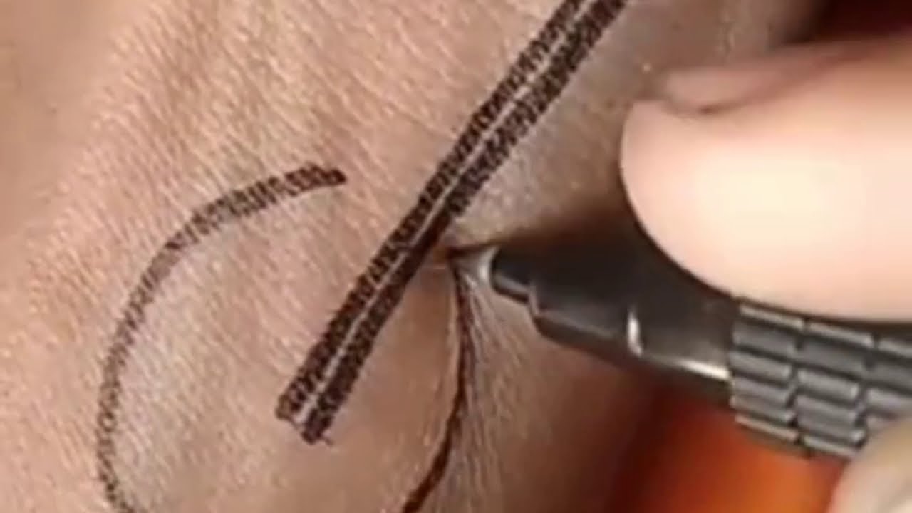 how to make beautiful guitar tattoo easily at home ||| in Hand