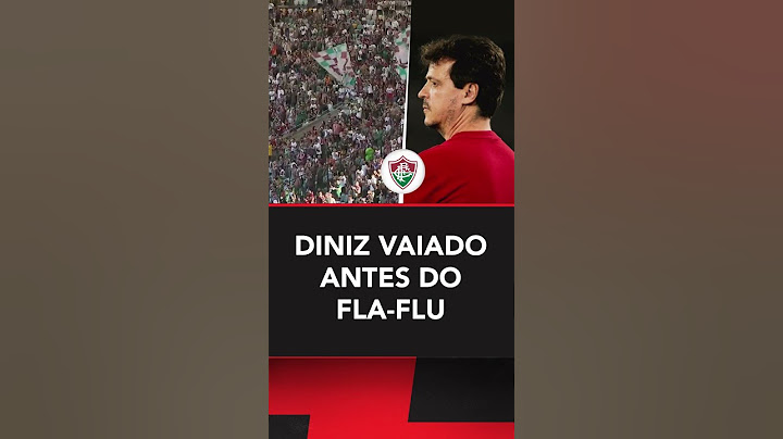 DINIZ VAIADO ANTES DO FLA-FLU #Shorts