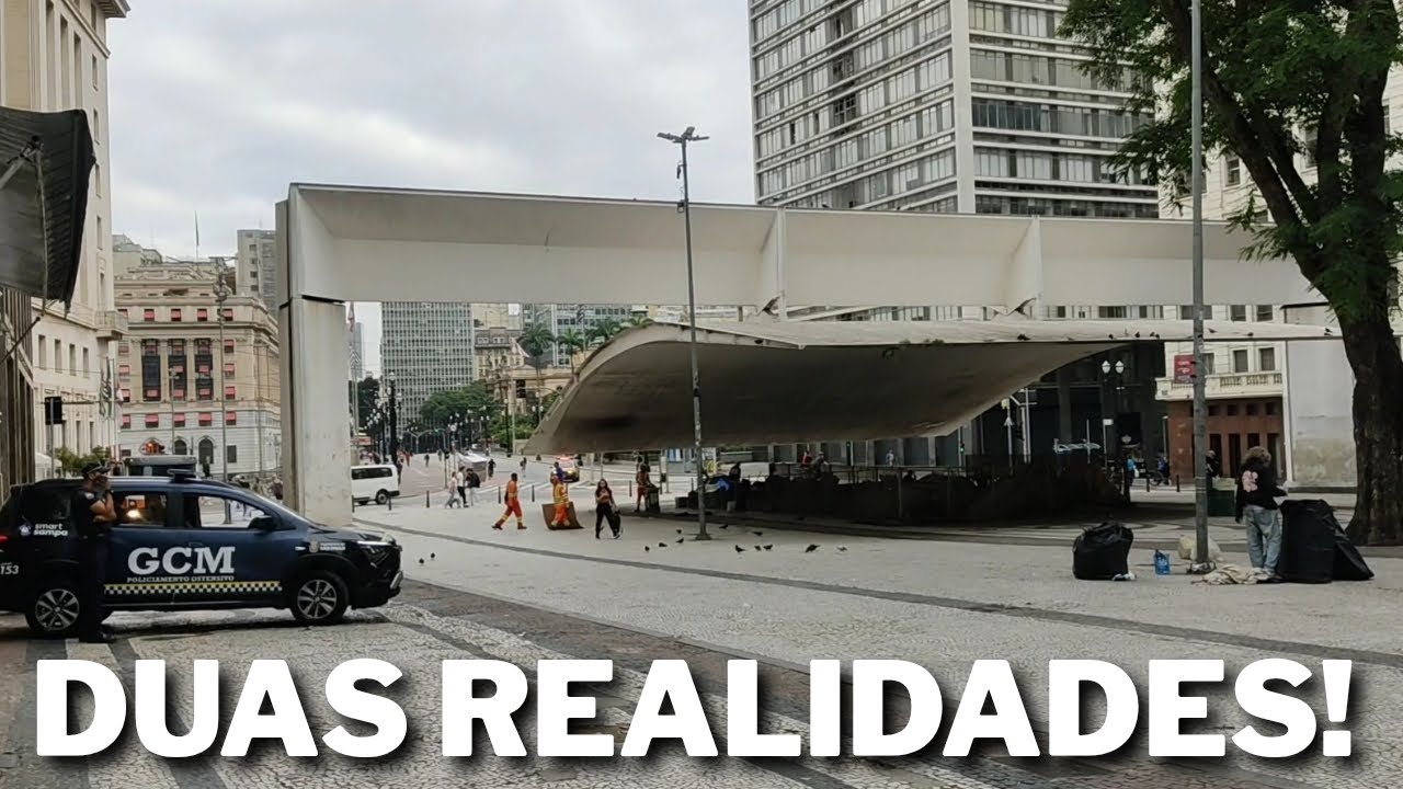 A Beleza e a Triste Realidade do Centro de São Paulo