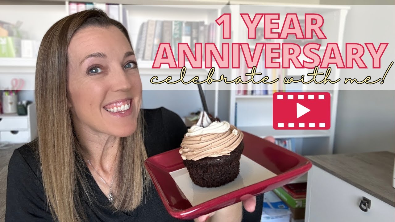 YouTube Channel One Year Anniversary | CELEBRATE WITH ME! 🎉 - YouTube