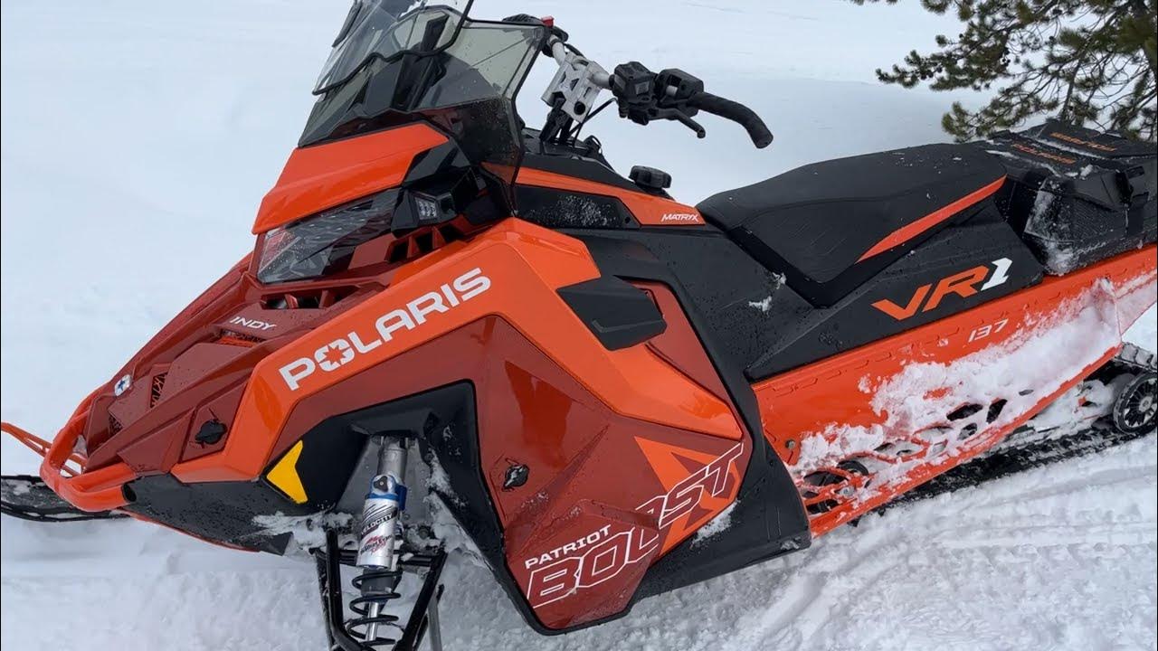 Walk Around Fully Loaded 2024 Polaris VR1 850 Patriot Boost 137 YouTube