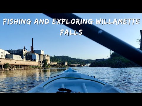Fishing and Exploring Willamette Falls #Fishing #bassfishing #pnwfishing #kayakfishing