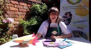 Celebrity Flying Paper Birds of Paradise workshop, by Nature Makers for CoCoMAD 2020 Wealth